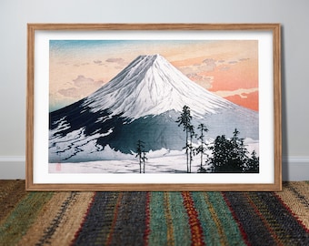 Katsuyama Neighbourhood by Hiroaki Takahashi Art Print