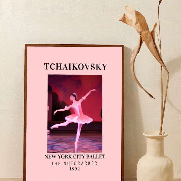 Tchaikovsky Ballet Poster <3 New York City Ballet