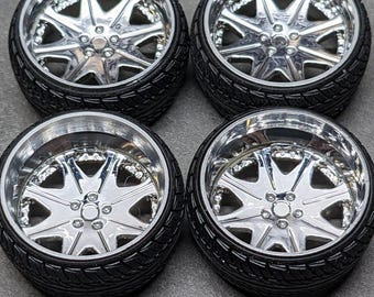 Leon Hardiritt Waffe - Custom Modified 1/24th & 1/25th Scale Model Car Wheels - 20"