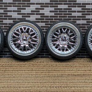K-Break Hybreed Cross Nine - Custom Modified 1/24th & 1/25th Scale Model Car Wheels - 19" image 4