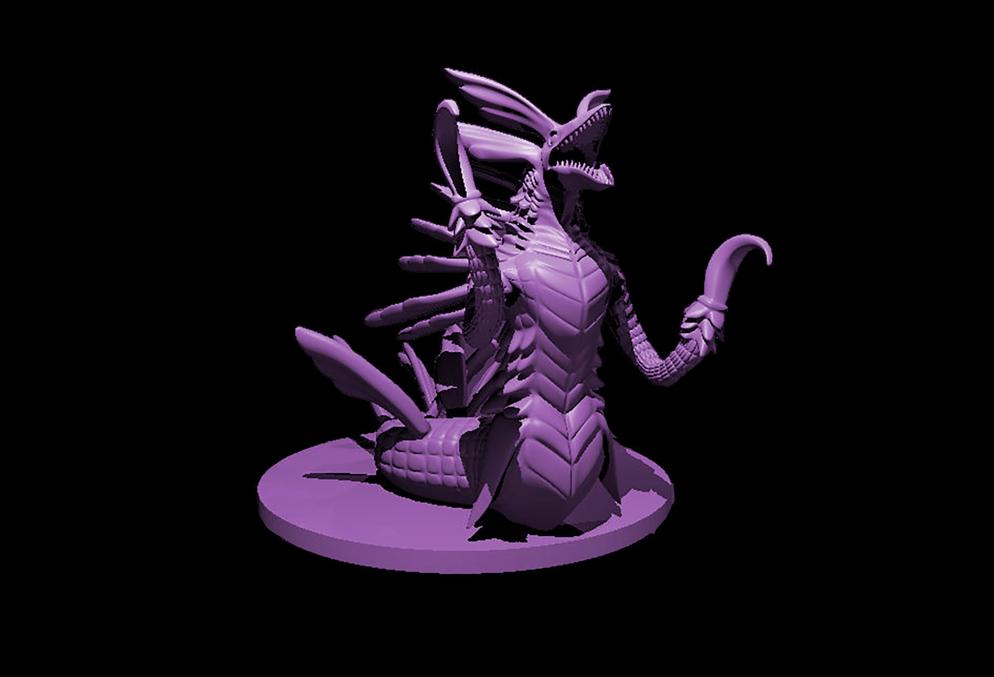 Wastrilith Demon 5e 3D Printed Tough Resin, Primed to Order
