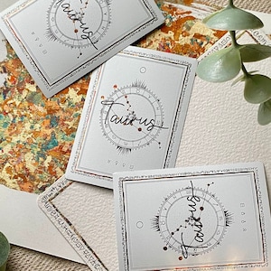 Taurus vinyl sticker, glanzende waterfles sticker, astrologie laptop sticker, waterdichte stickers, dierenriem sterrenbeeld kunst, tarotstijl