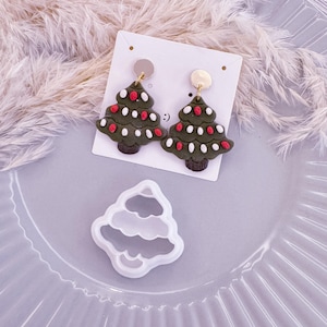 1pcs Christmas tree Clay Cutter | Christmas tree pendant Clay Cutter | Christmas Clay Cutter | Fall Clay Cutters | Clay Earring Cutters