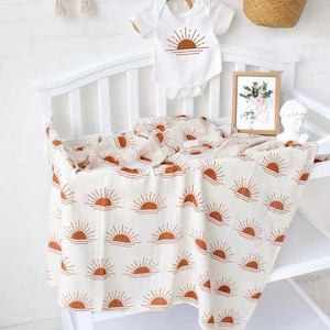 Bio Musselin Bambus Baumwolle Regenbogen Musselin Swaddle Wrap für Neugeborene Kleinkinder Baby Essential Blanket Baby Geschenk Öko Tex zertifiziert