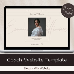 Wix Theme Template | Portfolio Website Design | E-commerce Website | Wix Website Design | Personal Website | No code Minimal website | Luxe