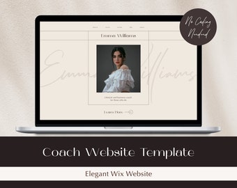 Modelo de tema Wix | Design de site de portfólio | Site de comércio eletrônico | Design de site Wix | Site pessoal | Sem código Site mínimo | Luxo