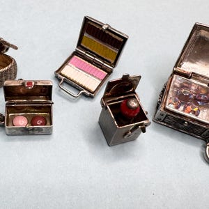 Moveable, Opening Silver Charms