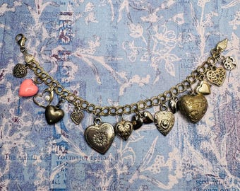 Heart Charm Bracelet