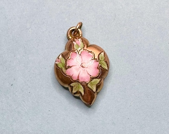 Floral Charm, Enamel 9K