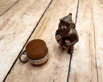 Wood and Silver Charms