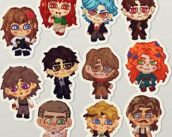 VSMP inspired stickers Vampires SMP