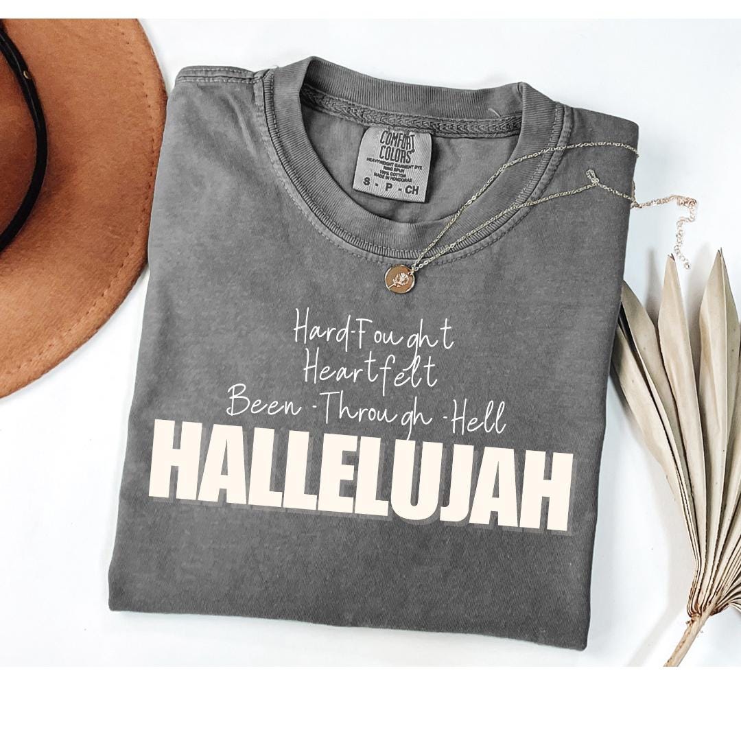Hard Fought Hallelujah Tee Hard Fought Hallelujah Tee