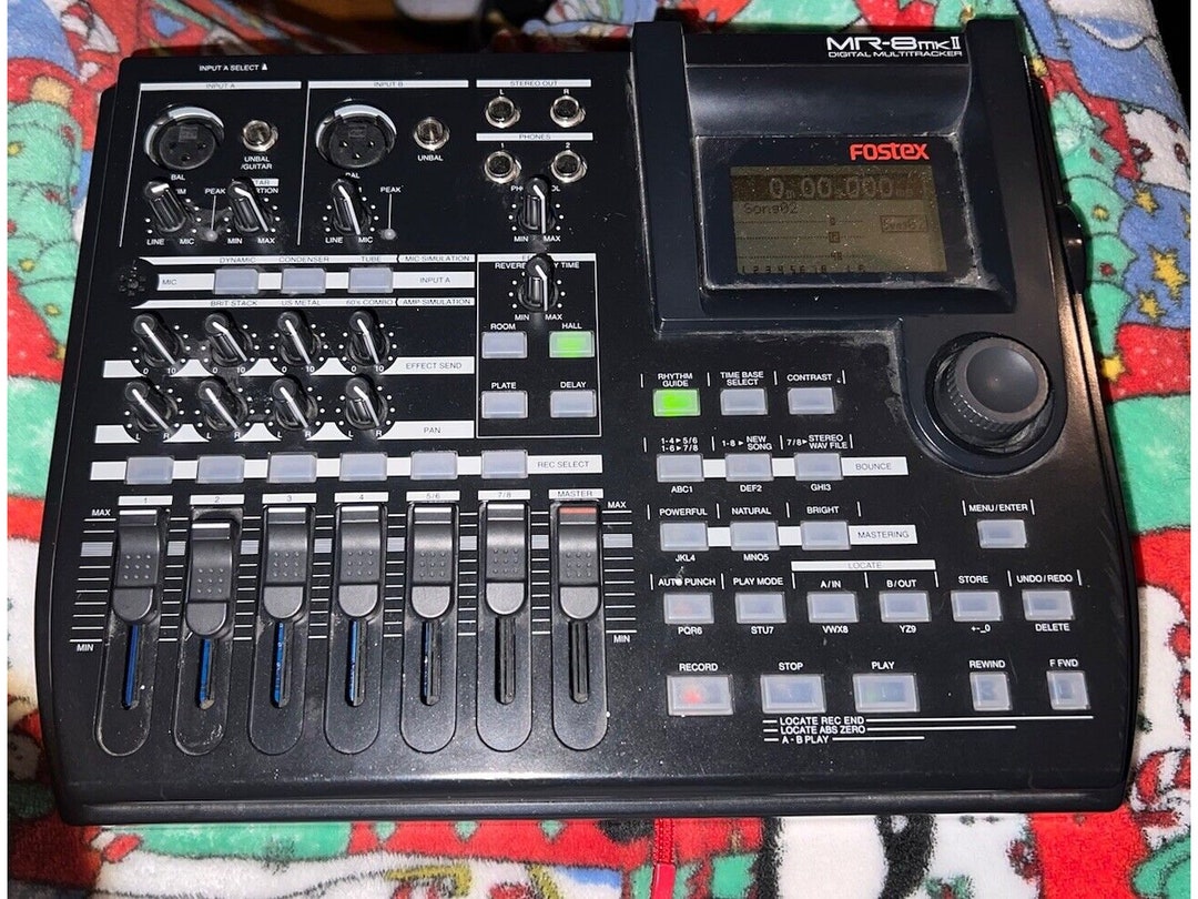 Fostex MR8 MKII Digital Multitrack Recorder Black MR8 MK2 Multitrackno