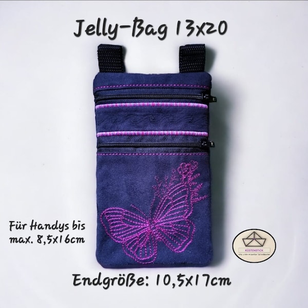 Fichier de broderie Jelly-Bag ITH pour/à partir du cadre 13x20 (sans motif)