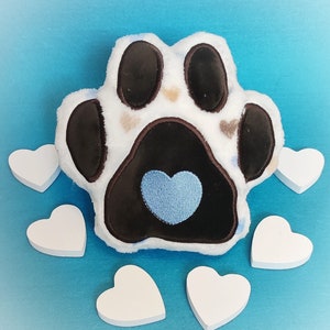 Embroidery file paw ITH 20 x 20