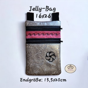 Stickdatei Jelly-Bag ITH für/ab dem 16x26 Rahmen (ohne Motiv)