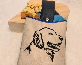 Motivo de archivo de bordado Golden Retriever para el marco de 10 x 10 cm