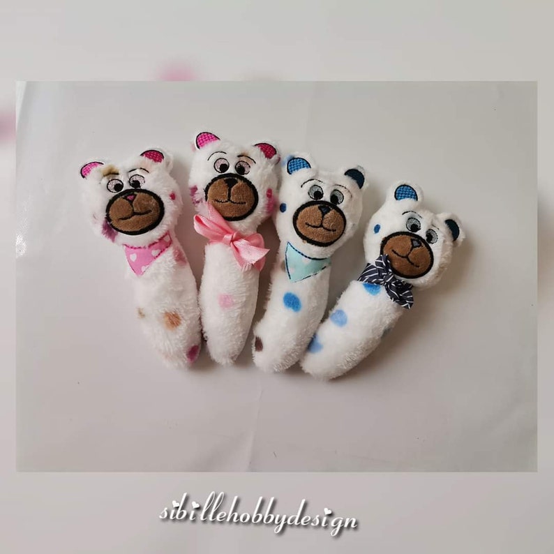 Embroidery file Greifling Bär ith image 4
