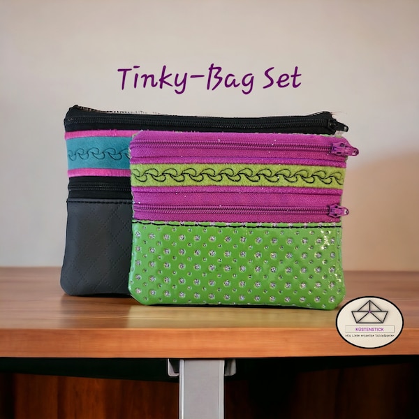 Stickdatei Tinky-Bag Set für/ab den 13x13cm und 13x18cm Rahmen