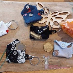 Embroidery file mini chip bag as a keychain 10x10 image 3