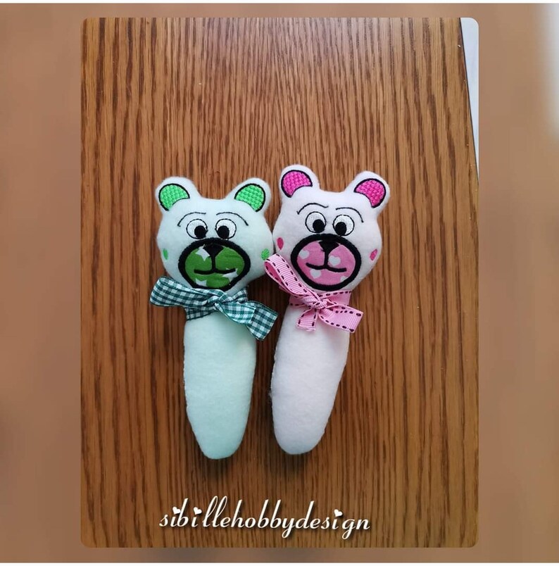 Embroidery file Greifling Bär ith image 9