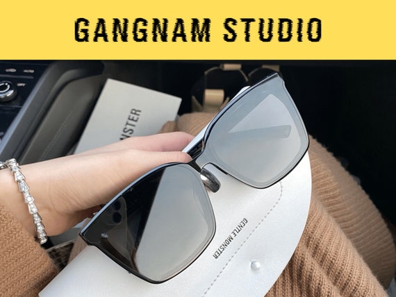 Korean sunglasses men and women retro round frame sunglasses fashion trend  sunglasses | Wish