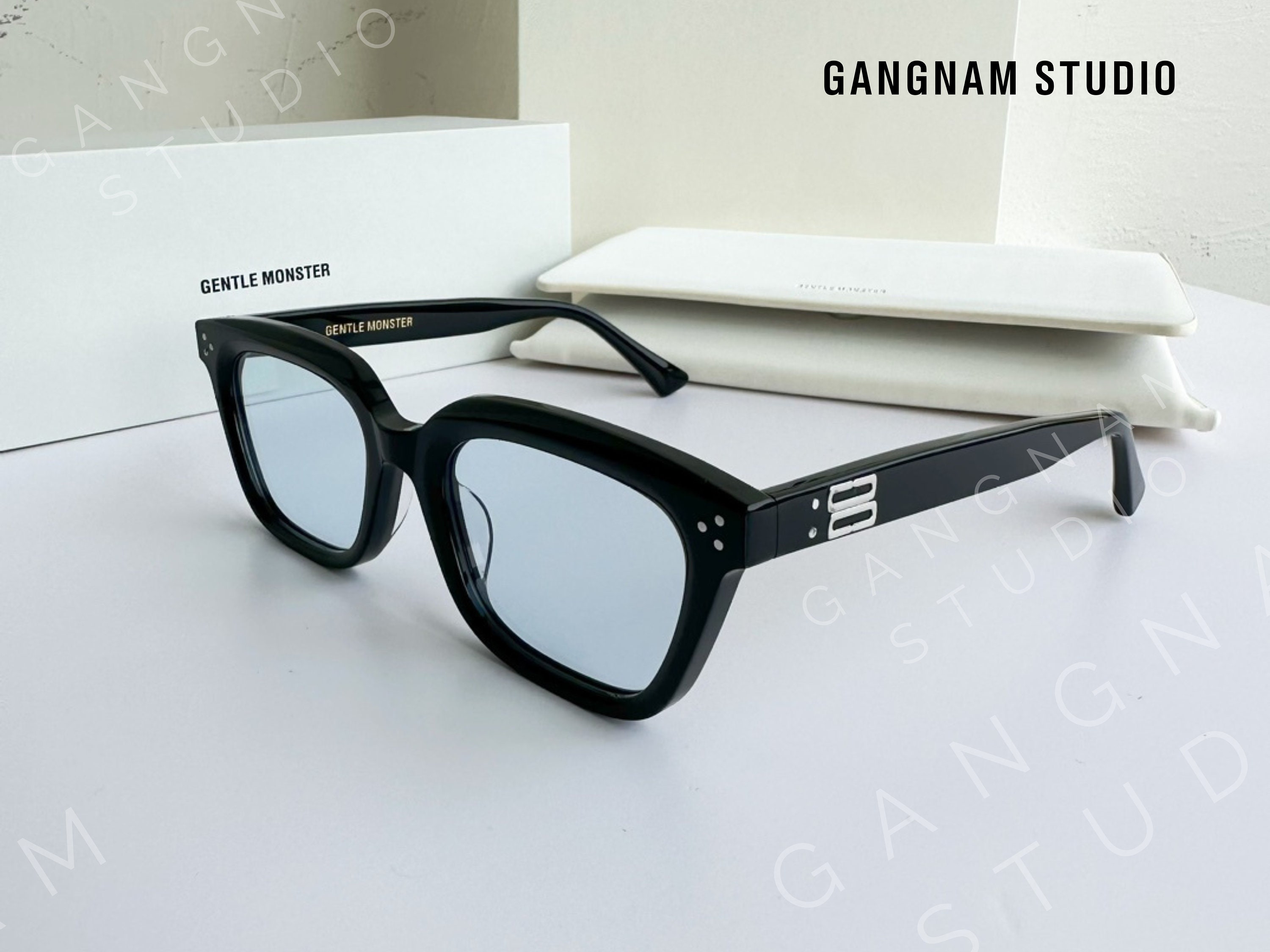 Musee 01, 01BL Gentle Monster Sunglasses Korean Style Sunglasses