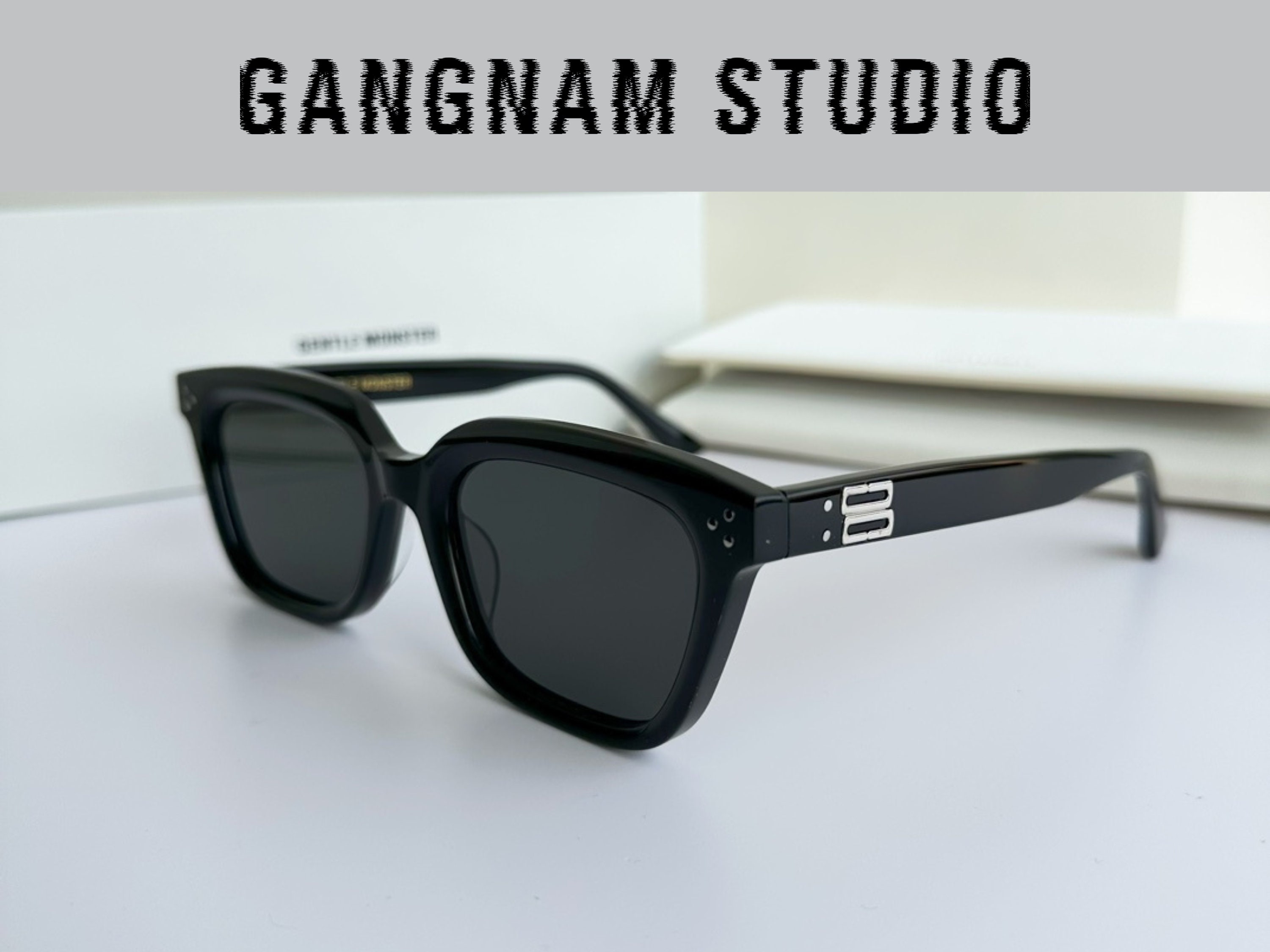 Musee 01, 01BL Gentle Monster Sunglasses Korean Style