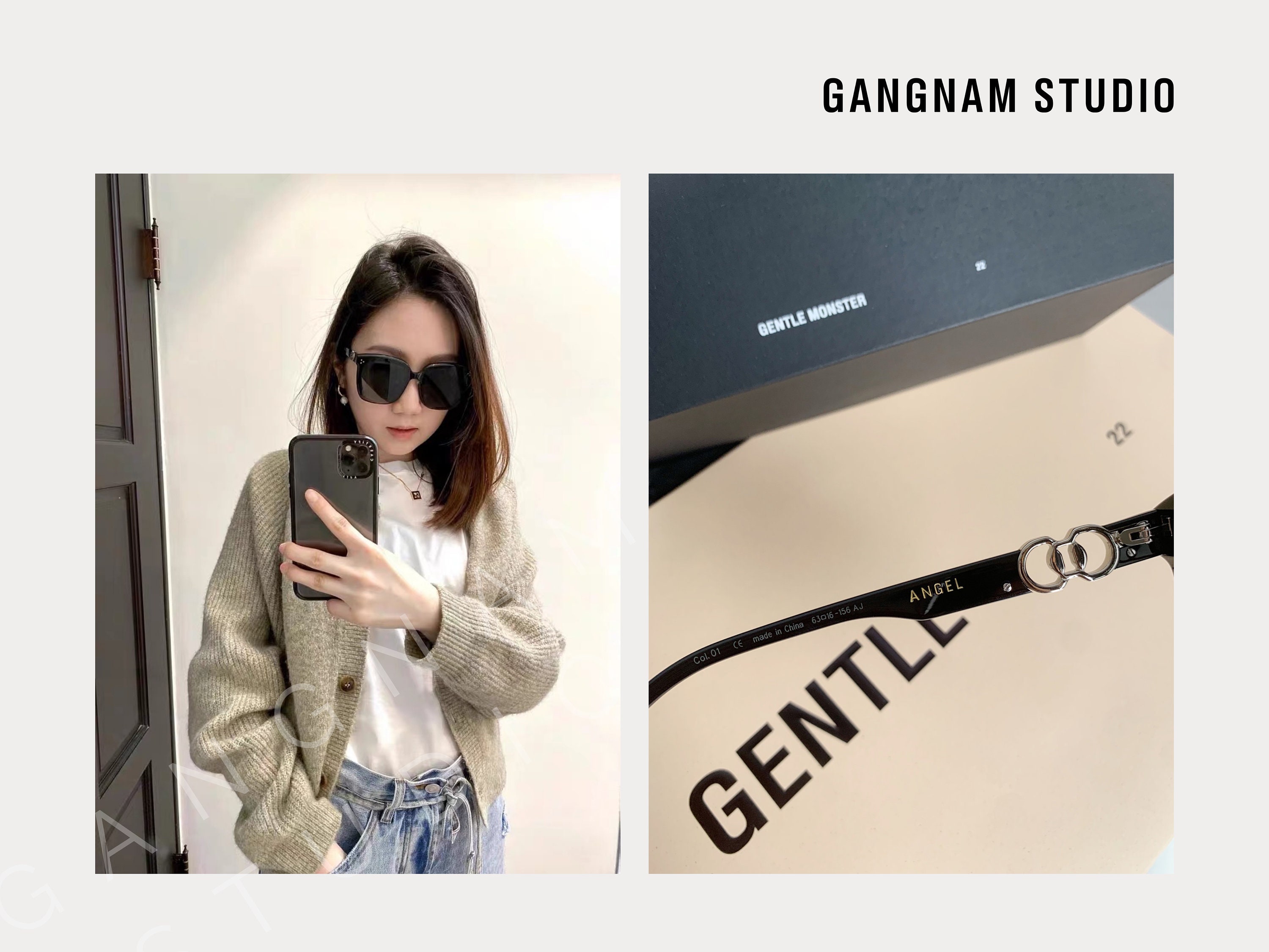 Jennie Angel 01 Gentle Monster Sunglasses Korean Style - Etsy