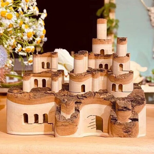 childrens wooden castle