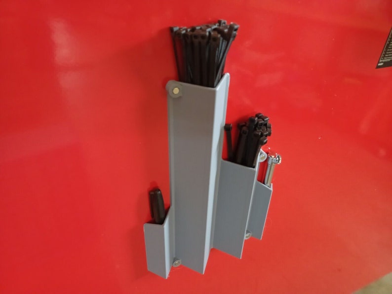 Zip Tie Rack Holder for Toolbox, cable Tie, Tyrap, Zip Tie