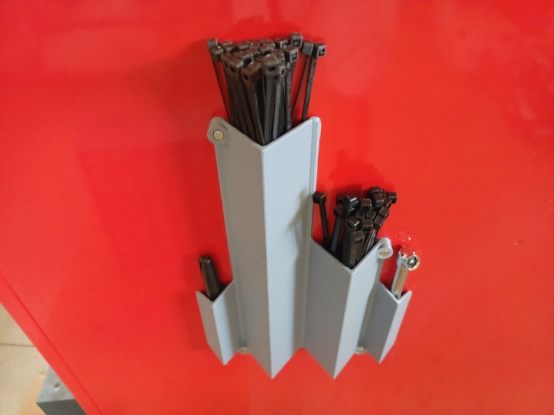 Zip Tie Rack Holder for Toolbox, cable Tie, Tyrap, Zip Tie