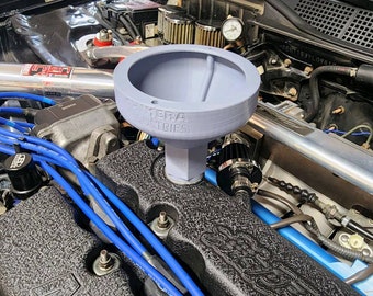 No Spill Locking Oil Funnel for Honda/Acura - Vented High Flow & Magnetic!