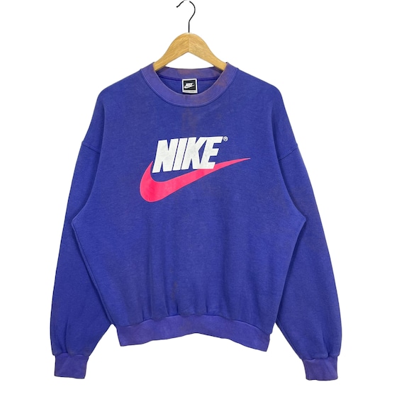 Vintage 90's Nike Big Logo Swoosh Jumper Crewneck Sweatshirt Vintage 90's Nike Big Logo Swoosh Jumper Crewneck Sweatshirt