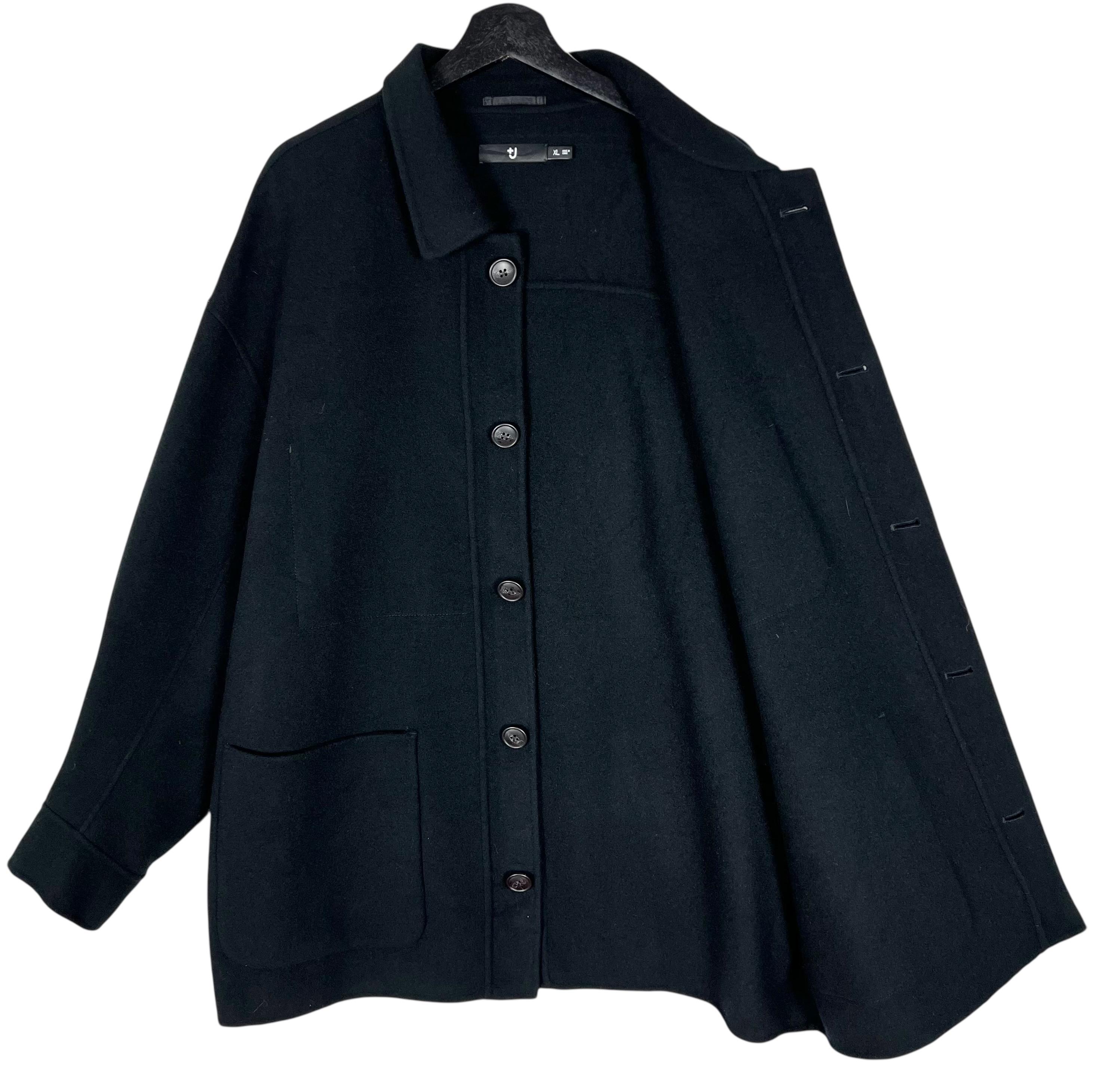 Uniqlo X Jil Sander Wool Chore Jacket Black Size XL - Etsy
