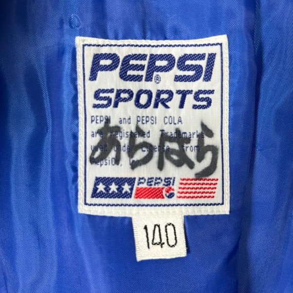 Vintage Pepsi Sport Ski Wear Windbreaker Jacket M… - image 9