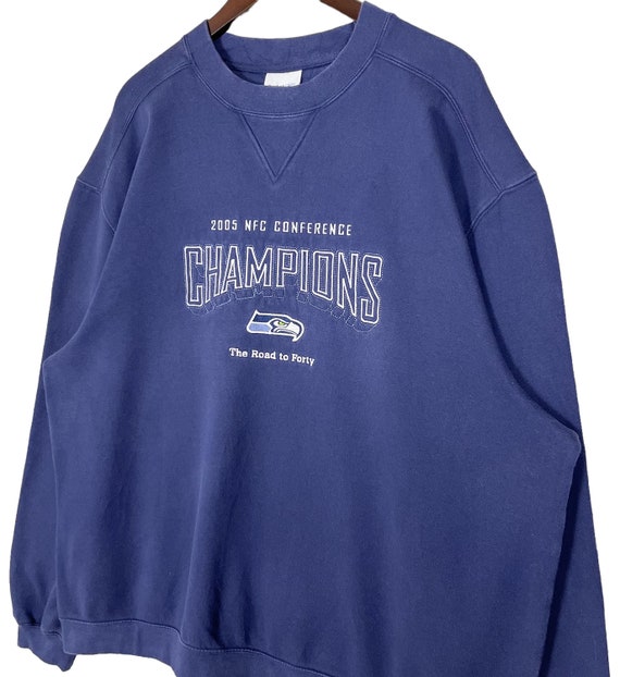 2005 NFC Conference Seattle Seahawks Sweatshirt N… - image 6