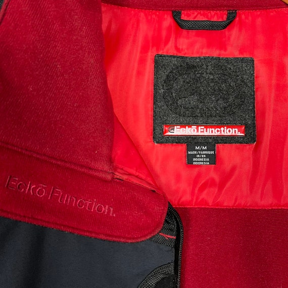 Ecko Function Zip Up Fleece Jacket Black Size Med… - image 7