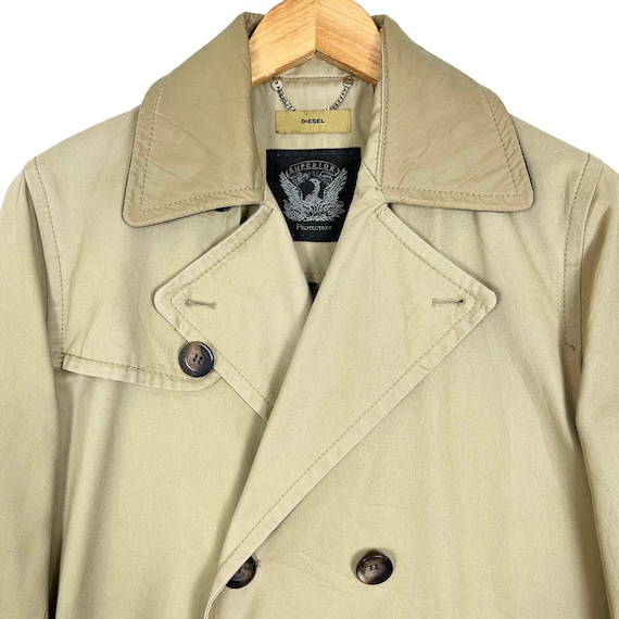 DIESEL　SUPERIOR　トレンチコート　メンズ　М　タグ付 DIESEL SUPERIOR トレンチコート メンズ М タグ付 DIESEL