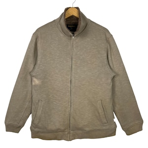 Chaqueta con cremallera Woolrich marrón talla mediana