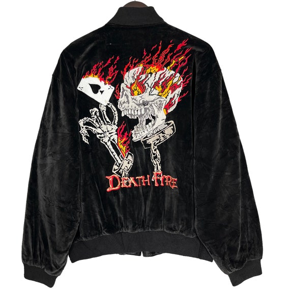 ジャケット・アウター HIRO Reversible Skull Souvenir Jacket ジャケット・アウター HIRO Reversible Skull Souvenir Jacket