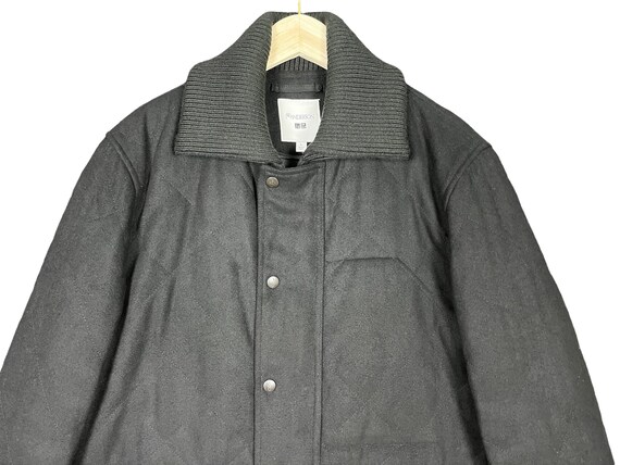 Uniqlo X JW Anderson Wool Pea Coat Zipper Jacket Designer