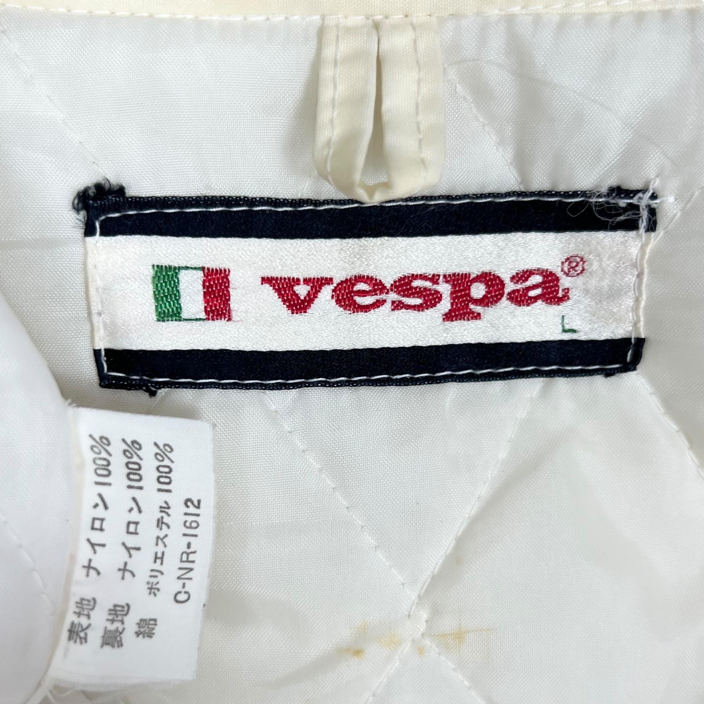 Vintage 90s Piaggio Italia Vespa Jacket Size L - Etsy