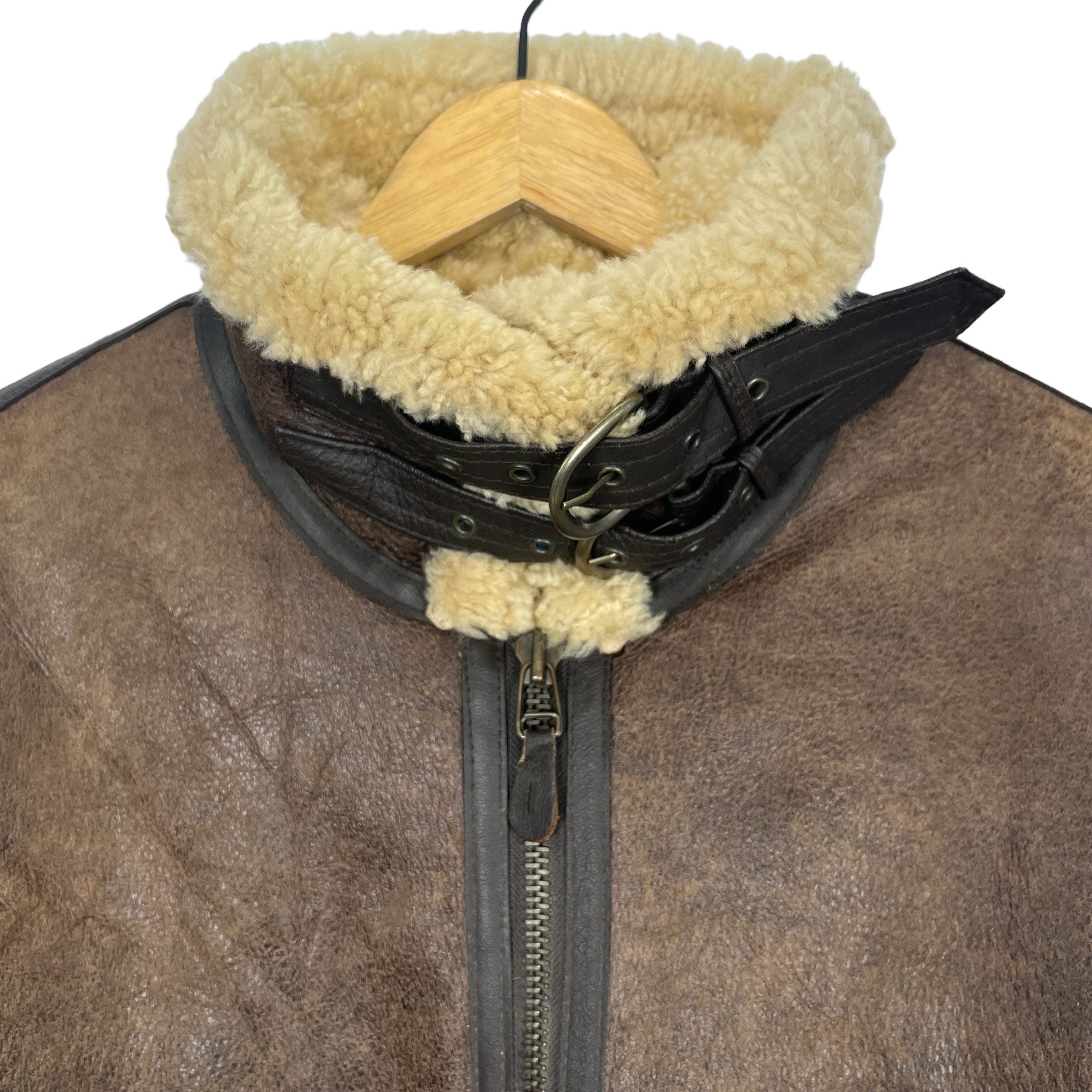 WESTOP B-3 FLIGHT JACKET USA.A.F ムートン 羊革 Vintage Military Westop USAAF Type B-3 Lamb Skin Flight