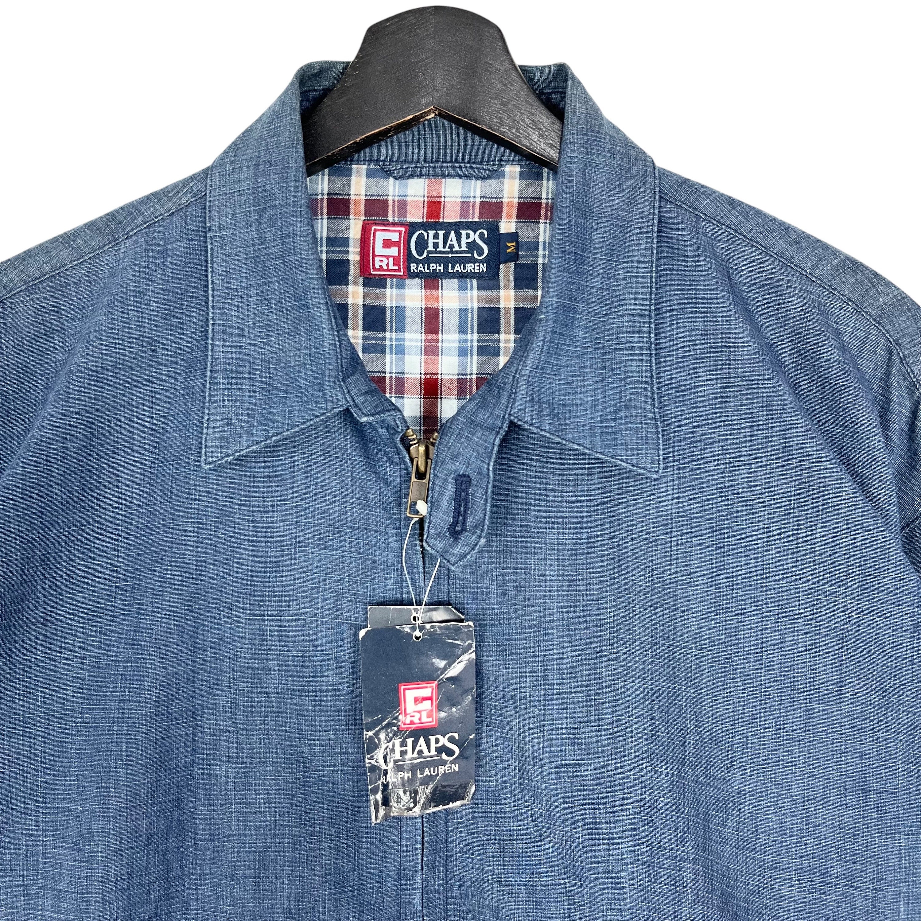 Chaps Ralph Lauren Harrington Jacket Blue Size M Made in Japan - Etsy