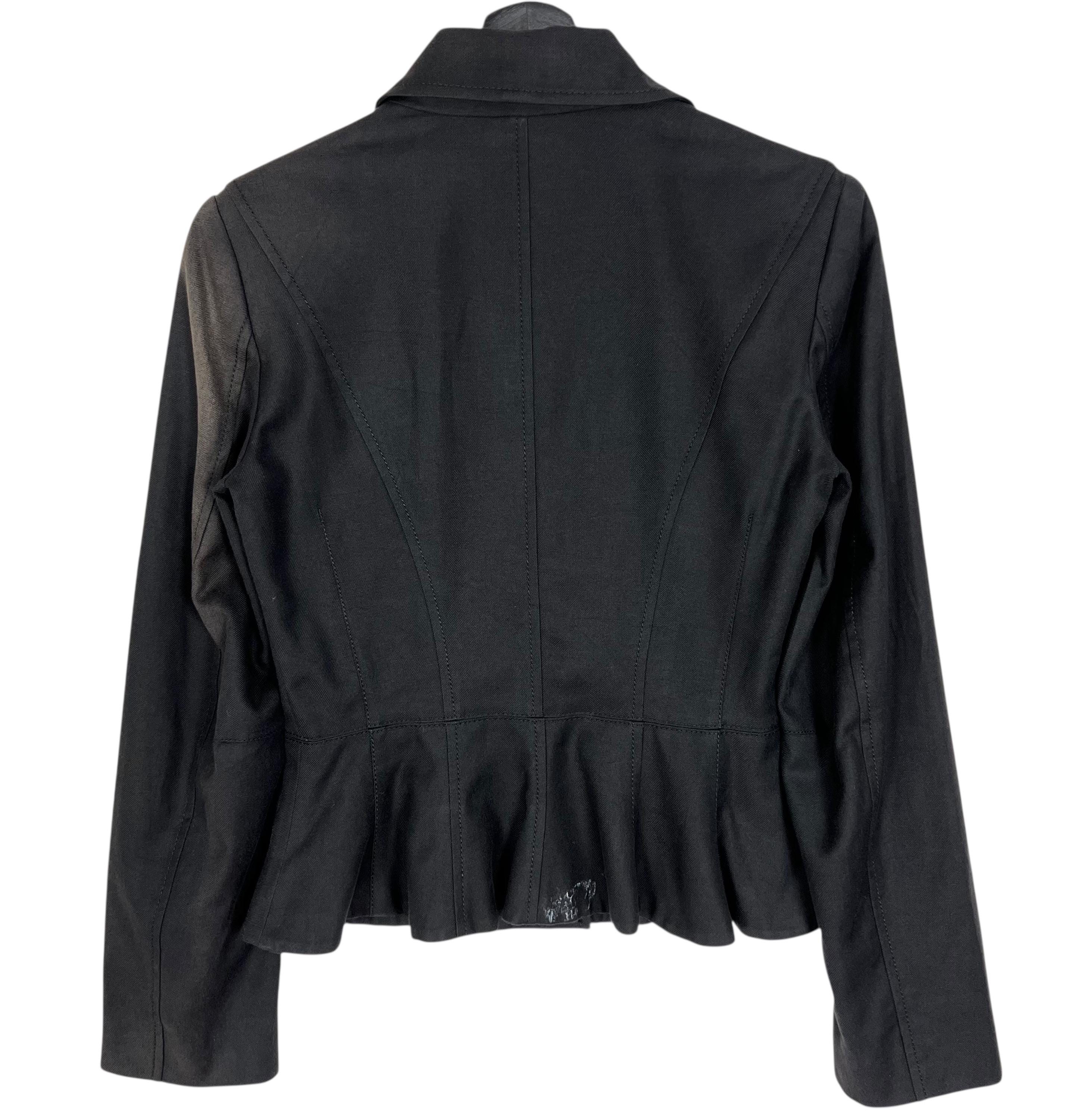 Vivienne Westwood Red Label Jacket Black Faded Size 40 Made in