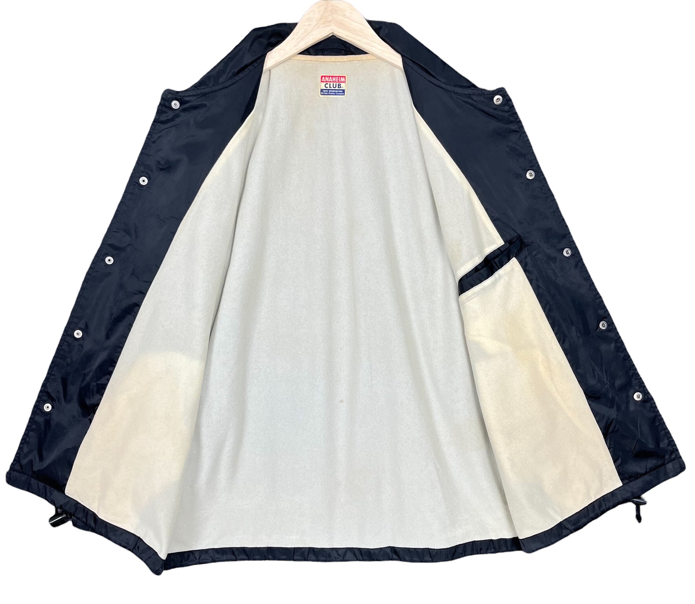 ［ビンテージ］Chalk Line ディズニーミッキーマウス　コーチジャケット ヴィンテージ 80年代 ディズニー ミッキーマウス アナハイム