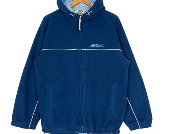 Vintage Piko Zipper Hoodie Fleece Light Jacket Surfboard