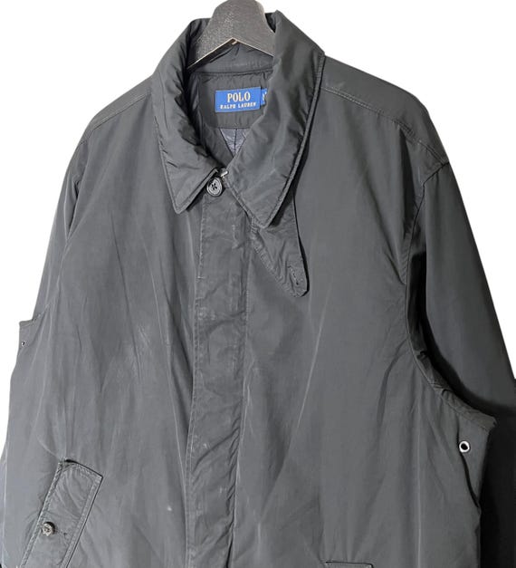 Polo Ralph Lauren Coat Black Size L - Etsy Israel