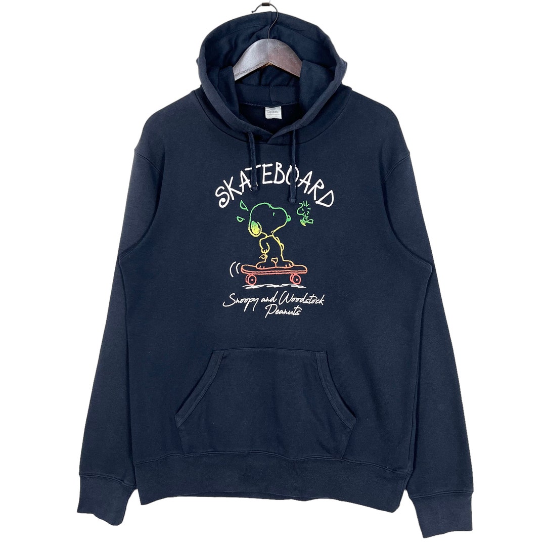 All+Every Peanuts Snoopy Skateboard Hoodie – Herren Kapuzenpulli Mit Snoopy-Motiv